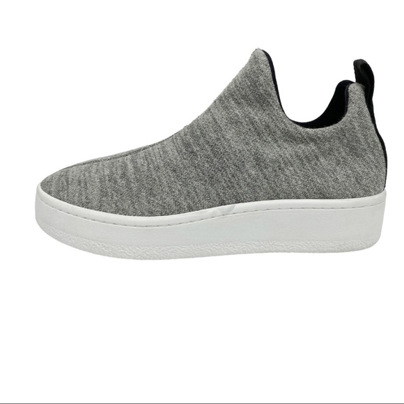 Rag & Bone Orion Grey Knit Platform Sneakers, Casual Athleisure sneakers Sz 10 - Picture 3 of 7